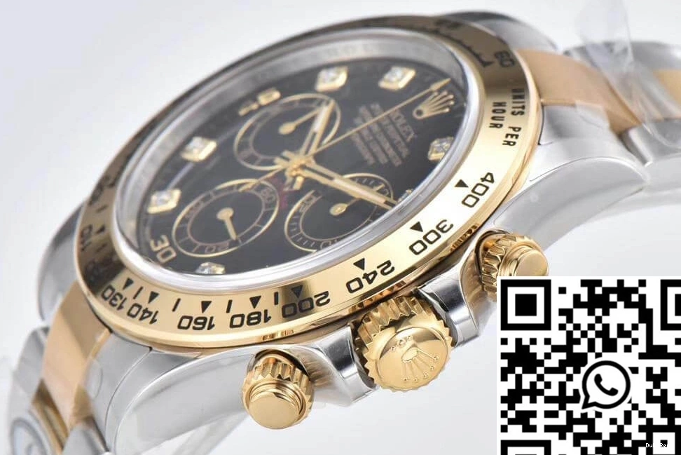 V3 Rolex Black Factory Daytona Clean M116503-0008 Cosmograph Dial 1010
